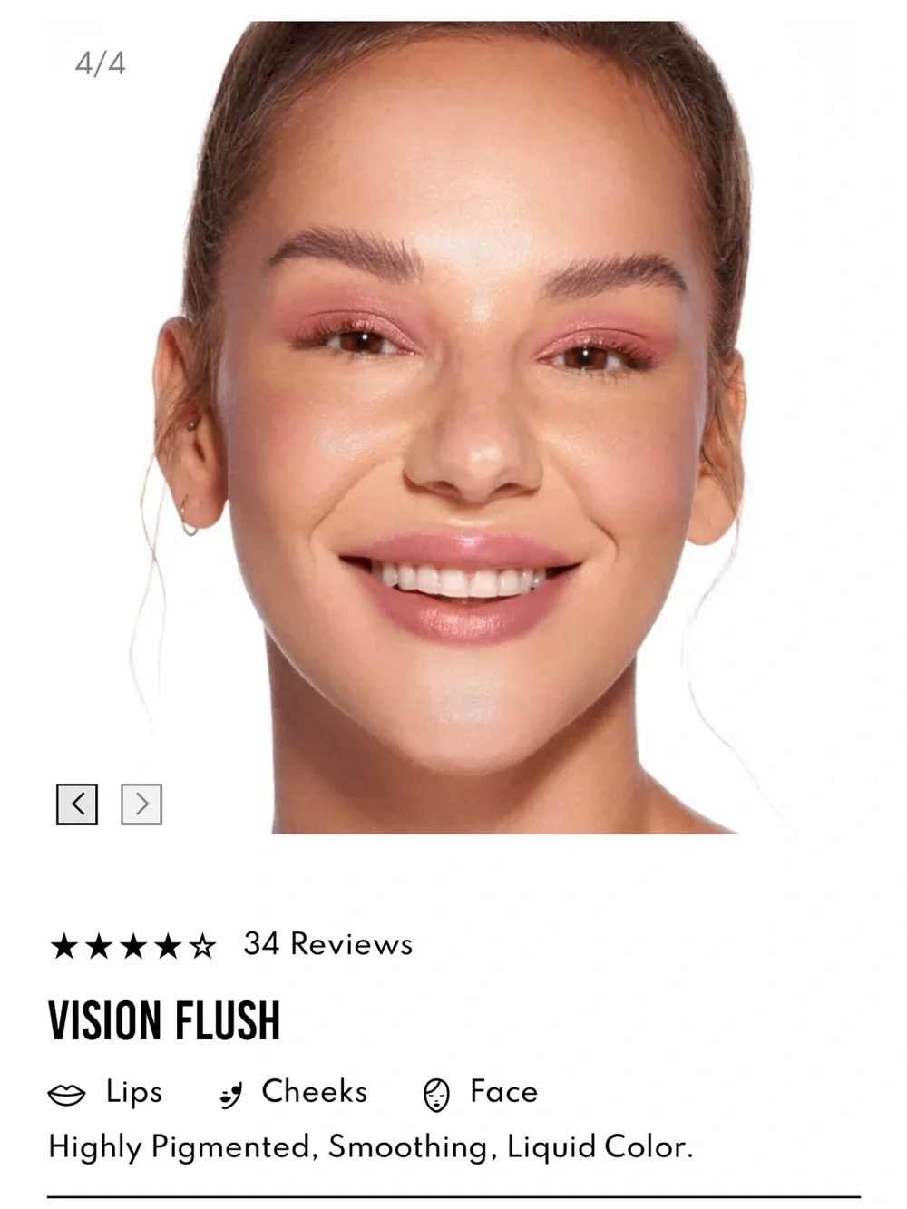 Danessa Myricks Beauty Vision Flush Liquid Color — Natural Pink
